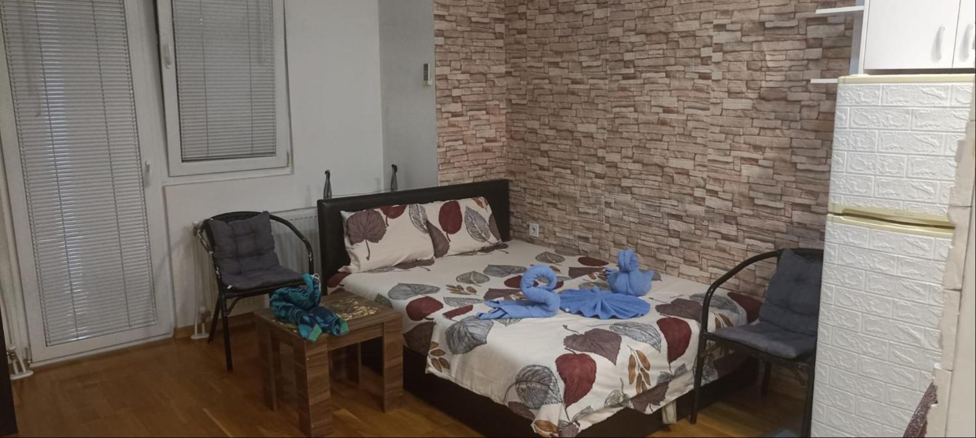 Wonderful Studio Apartment In Skopje Center Экстерьер фото