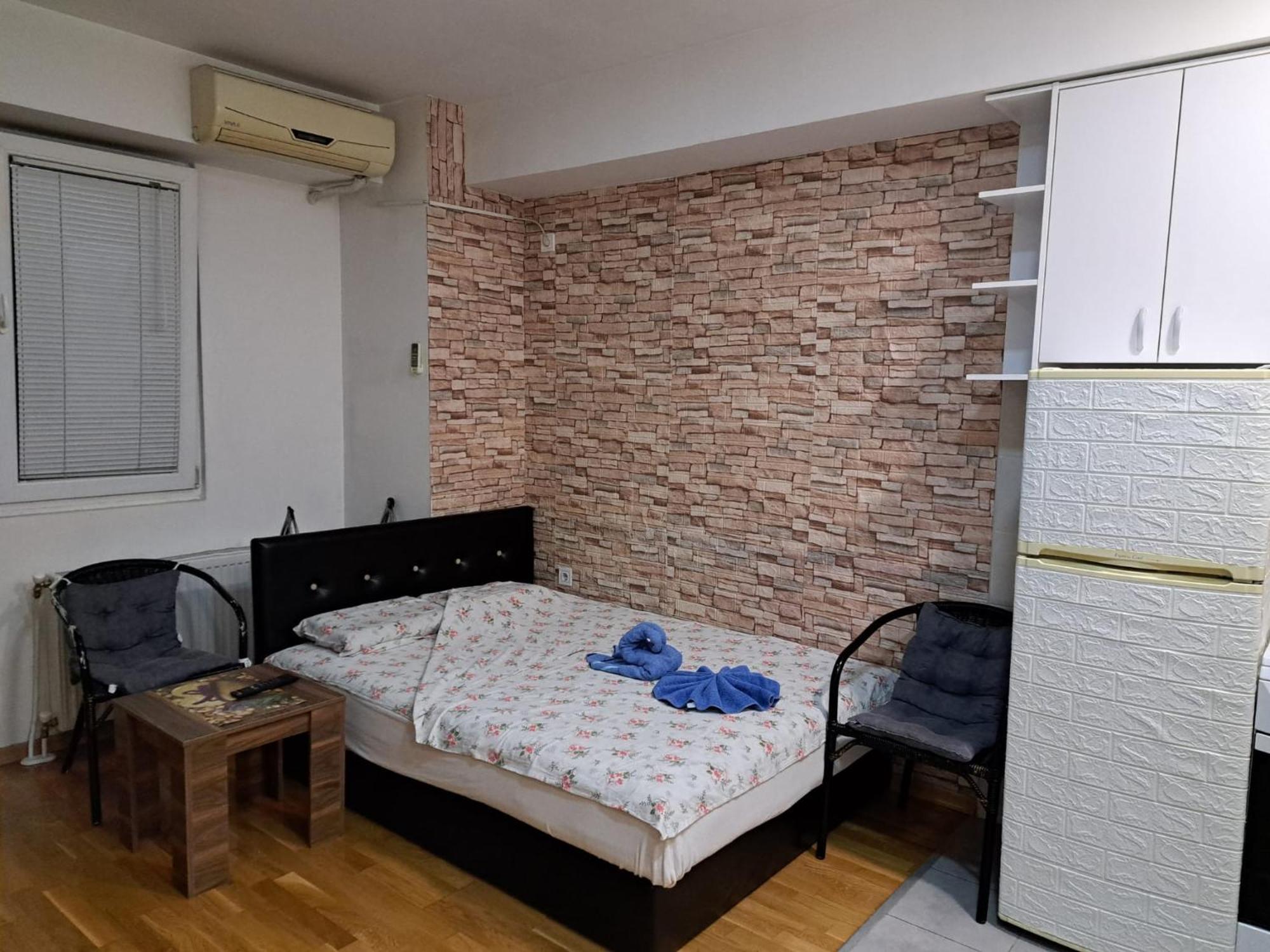 Wonderful Studio Apartment In Skopje Center Экстерьер фото